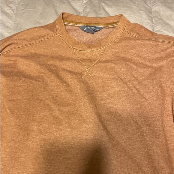 Eddie Bauer Men's Brown Crewneck Sweater - Picture 3 of 5